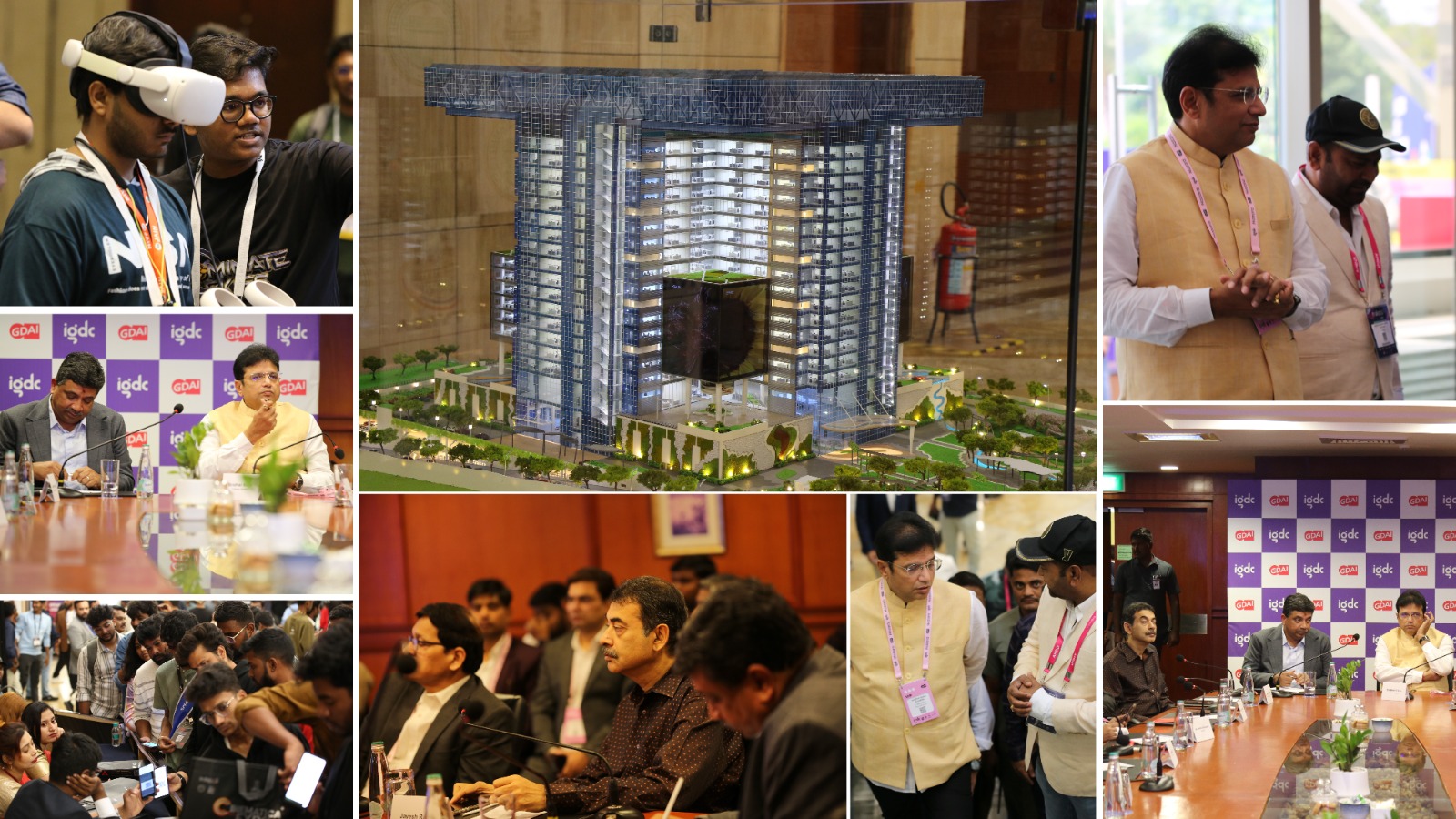 IndiaJoy delegates, exhibits and media interactions