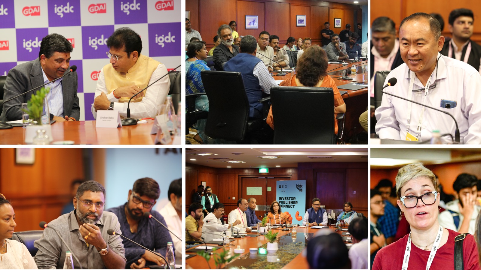 IndiaJoy delegates and industry leaders in roundtable discussions